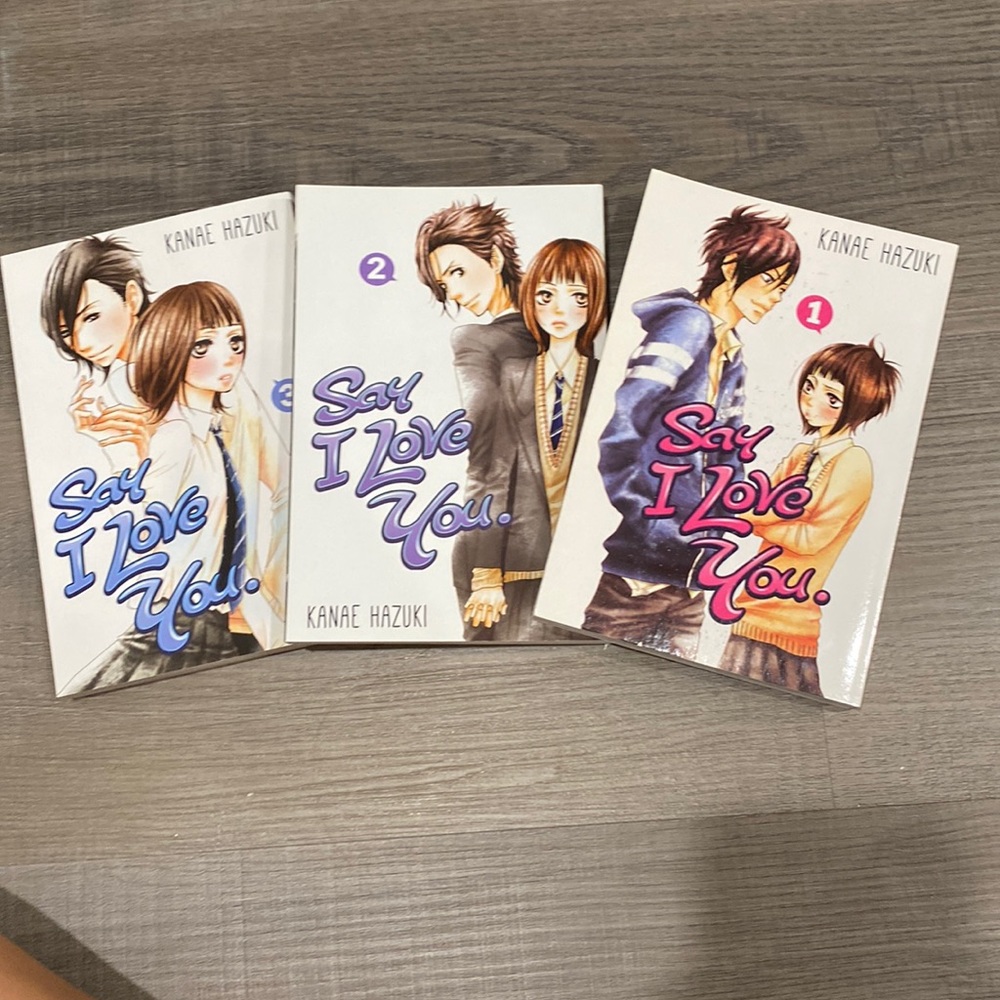 Say I Love You Manga By Kanae hanzuki  lot.